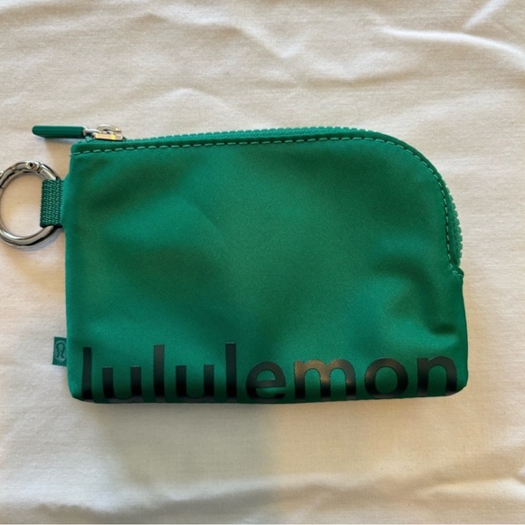 lululemon athletica Handbags - Lululemon Green Card Holder / Coin Pouch - NWOT